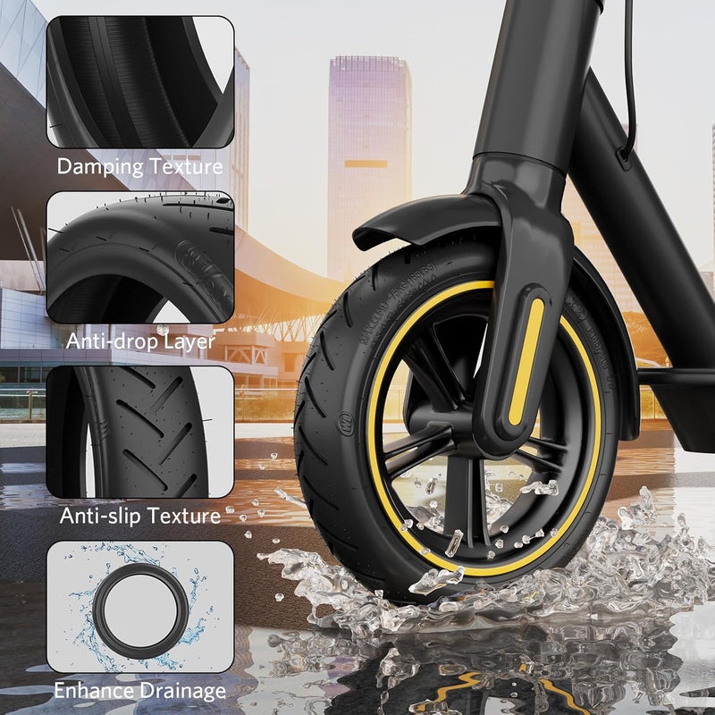 Cooryda 8.5'' Tire&Tube,8 1/2×2 Electric Scooter Tire Replacement Wheels for Gotrax Gxl V2/Xiaomi M365,8.5x2 Spare Wheel Tires for Front Rear Replacement Tires Butyl Rubber Curved Vlave(2inner+2outer) - Image 2